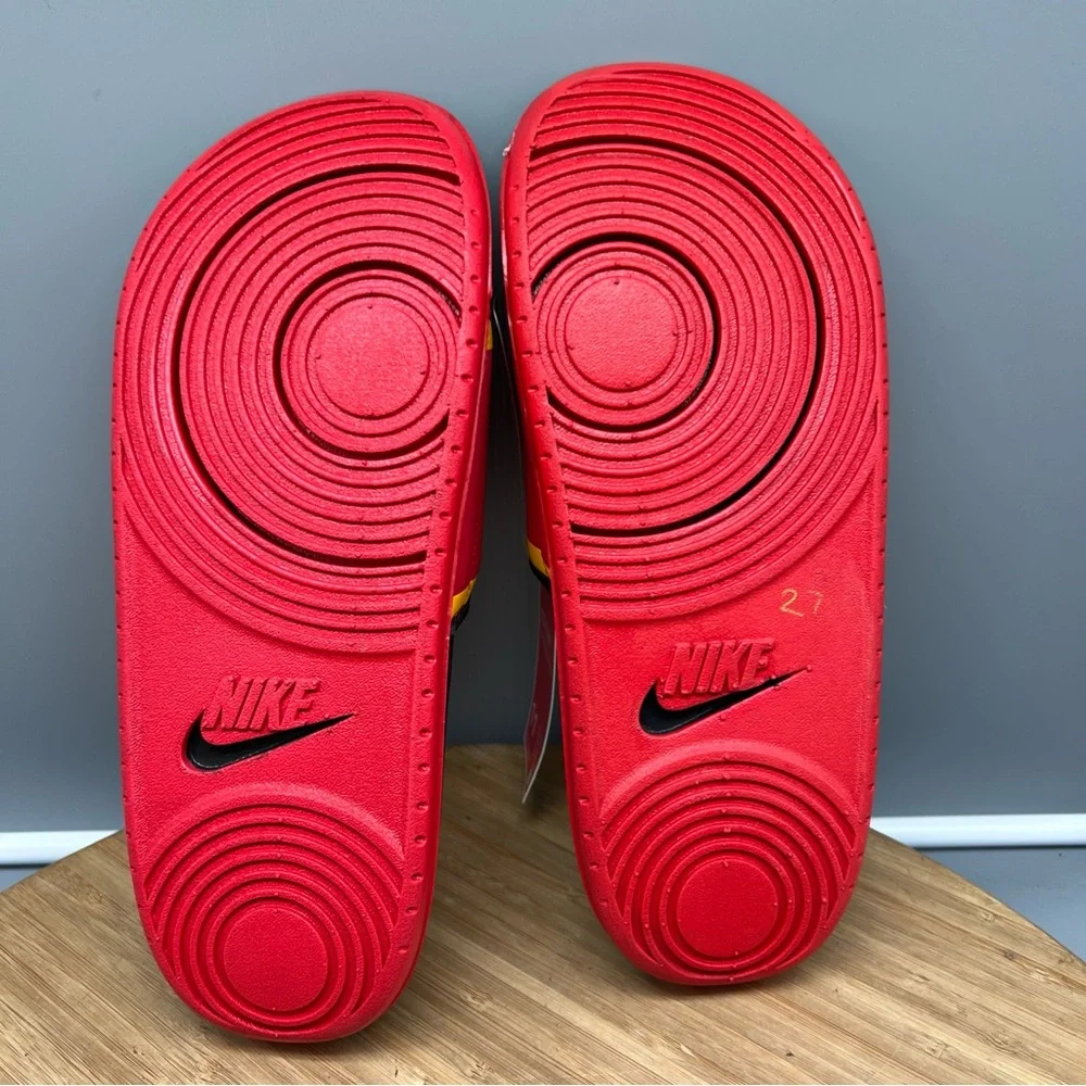 Nike Offcourt Slide KC Kansas City Chiefs Sandals Red‎ Men’s 11 FN3050-600 New